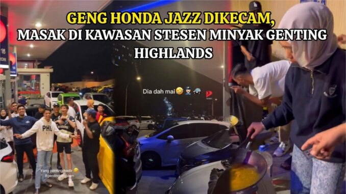 Geng Honda Jazz Masak