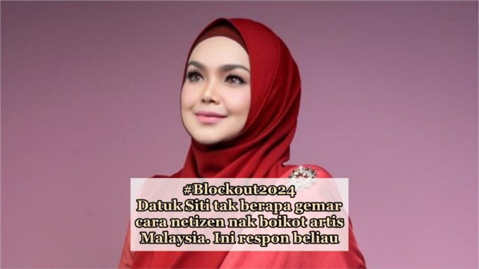 Siti Nurhaliza Seru Masyarakat untuk Tegur dengan Adab